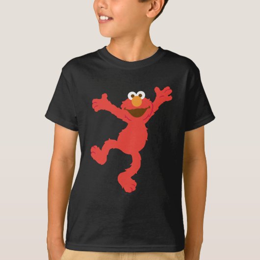 T-shirt Elmo Happy Dancing (Devant)