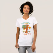 T-shirt Elmo Holding son poisson rouge animal (Devant entier)