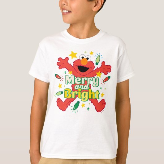 T-shirt Elmo | Joyeux et lumineux (Devant)