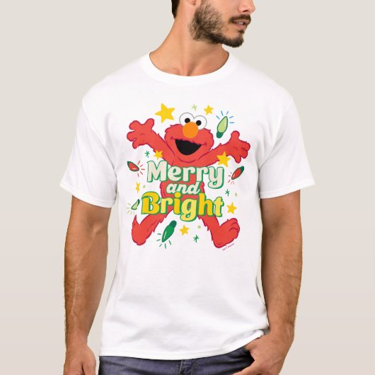 T-shirt Elmo | Joyeux et lumineux (Devant)