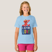 T-shirt Elmo | L pour Amour (Devant entier)