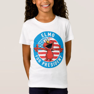 T-Shirt Elmo pour le président - Drapeau