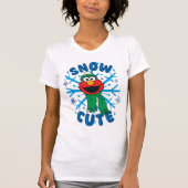 T-shirt Elmo Snow Cute (Devant)