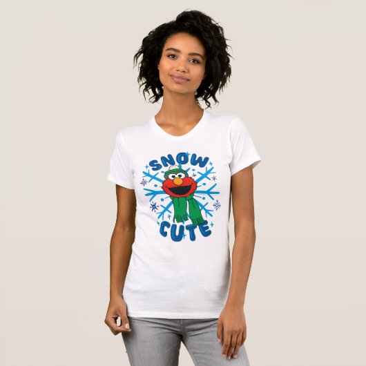 T-shirt Elmo Snow Cute (Devant entier)