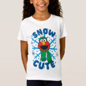 T-Shirt Elmo Snow Cute (Devant)
