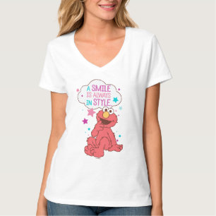 T-shirt Elmo   Un sourire est toujours dans le style