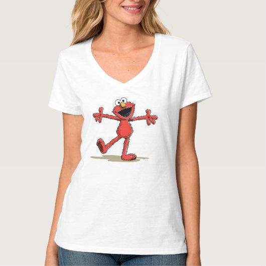 T-shirt Elmo vintage (Devant)