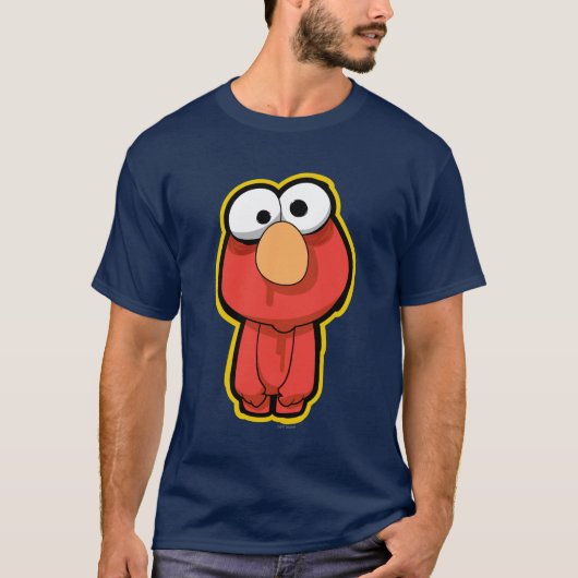 T-shirt Elmo Zombie (Devant)