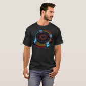 T-shirt ELO, Electric Light. Orchestra Spaceship Long  Cla (Devant entier)