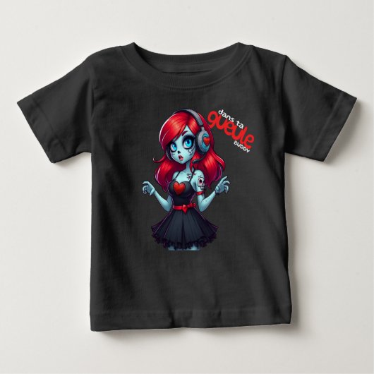 T-Shirt ElodieRech pour bébé |Dans Ta Gueule Buddy (Devant)