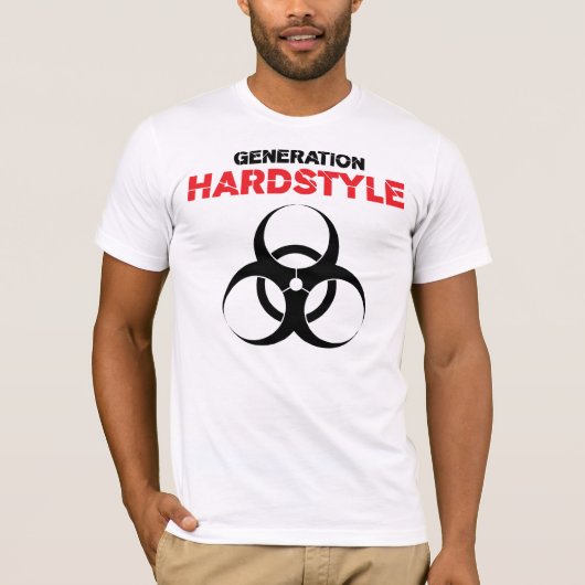 T-shirt Éloge de Hardstyle de génération (Devant)