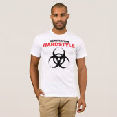 T-shirt Éloge de Hardstyle de génération (Devant entier)