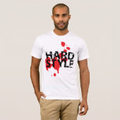 T-shirt Éloge d'éclaboussure de Hardstyle (Devant entier)
