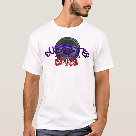 T-shirt Éloge DUBSTEP DnB de reggae canadien du Canada (Devant)