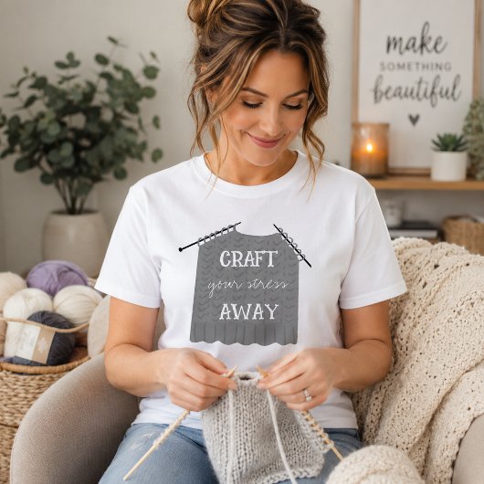 T-shirt Éloignez votre stress avec humour