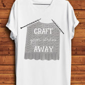 T-shirt Éloignez votre stress avec humour