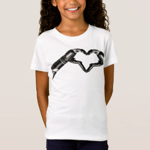 T-Shirt Elon Robot Heart Musk