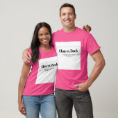 T-shirt Elon Vs Zuck (Unisexe)