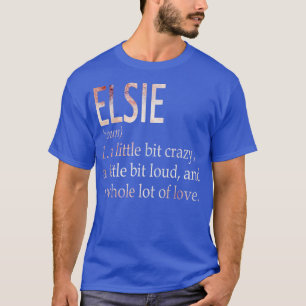 T-shirt Elsie Fille Nom Définition