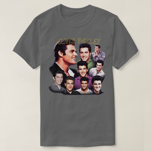 T-shirt Elvis Presley 1 (Design devant)