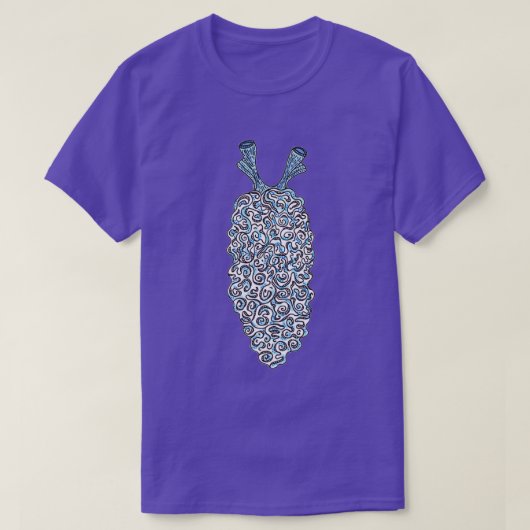 T-shirt Elysia crispata (Design devant)
