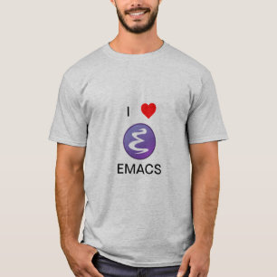 T-shirt Emacs > vi