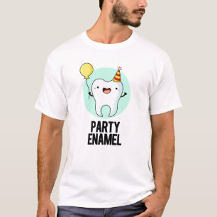 T-shirt Émail de fête Funny Dot Pun