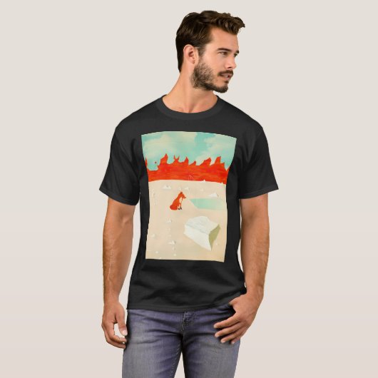 T-shirt Emarosa - Fox Artwork (2010) (Devant entier)