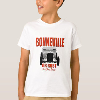 T-shirt emballage d'appartements de sel de Bonneville