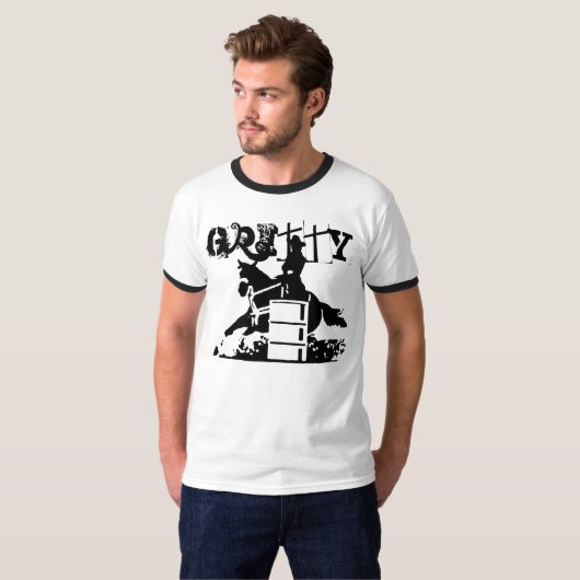 T-SHIRT EMBALLAGE DE BARIL GRAVELEUX (Devant entier)