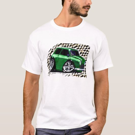 T-shirt Emballage de mini vert (Devant)