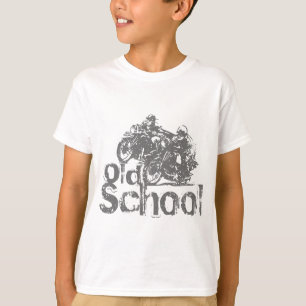 T-shirt Emballage de moto de vieille école