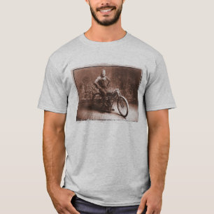 T-shirt Emballage de moto : Gagnant 100 MI. course, Norton