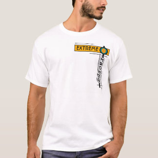 T-shirt emballage (texte fait sur commande)