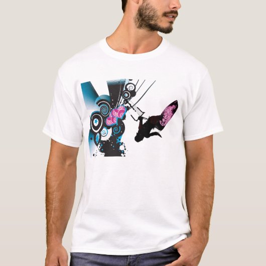 T-shirt Embarquement de cerf-volant (Devant)