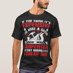 T-shirt Embaucher Un bon Woodworker Funny donut thème de l