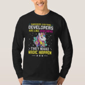 T-shirt Embedded Systems Developers Are Like Unicorns (Devant)