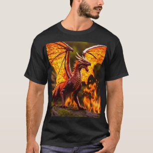 T-shirt Emberger le dragon