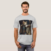 T-shirt Emberwhisker en or (Devant entier)