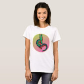 T-shirt Emblem Crocodile design (Devant entier)