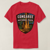 T-shirt Emblem du parc national de Congaree (Design devant)