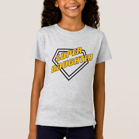 T-shirt Emblem Super fille (Devant)