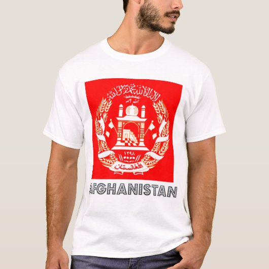 T-shirt Emblème afghan (Devant)