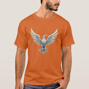 T-shirt Emblème d'aigle de cristal - Symbole Majestueux du