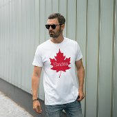 T-shirt Emblème de feuille d'érable de la fête du Canada U