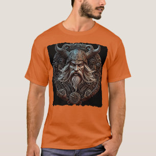 T-shirt Emblème de guerrier viking