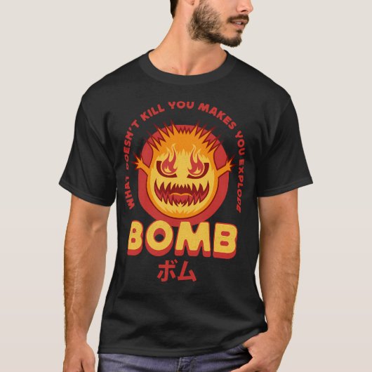 T-shirt Emblème de la bombe (Devant)