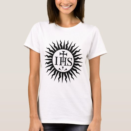 T-shirt Emblème de la Société de Jésus (Devant)