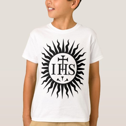 T-shirt Emblème de la Société de Jésus (Devant)