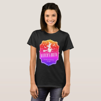 T-shirt Emblème de la sorcière dans les couleurs du couche